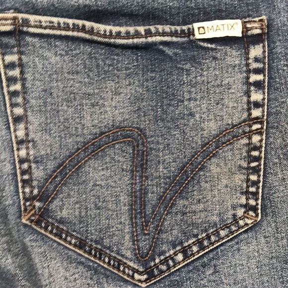 Matix “MJ Gripper” Slim Straight Medium Wash Jeans size 32 - Picture 5 of 12